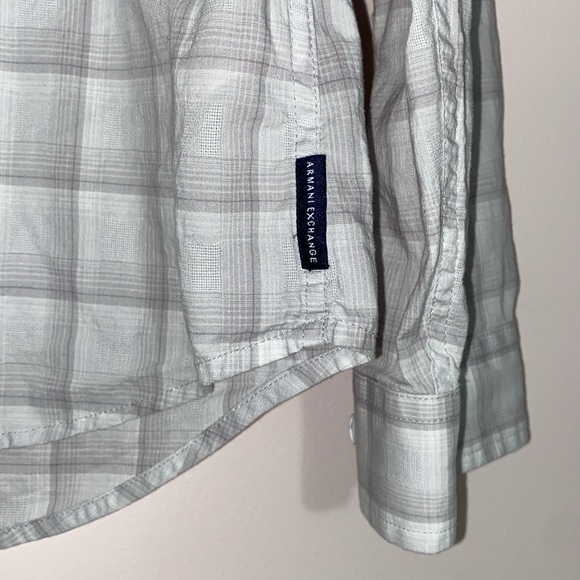 Armani Exchange Cotton Button Down Shirt XL - Picture 5 of 7